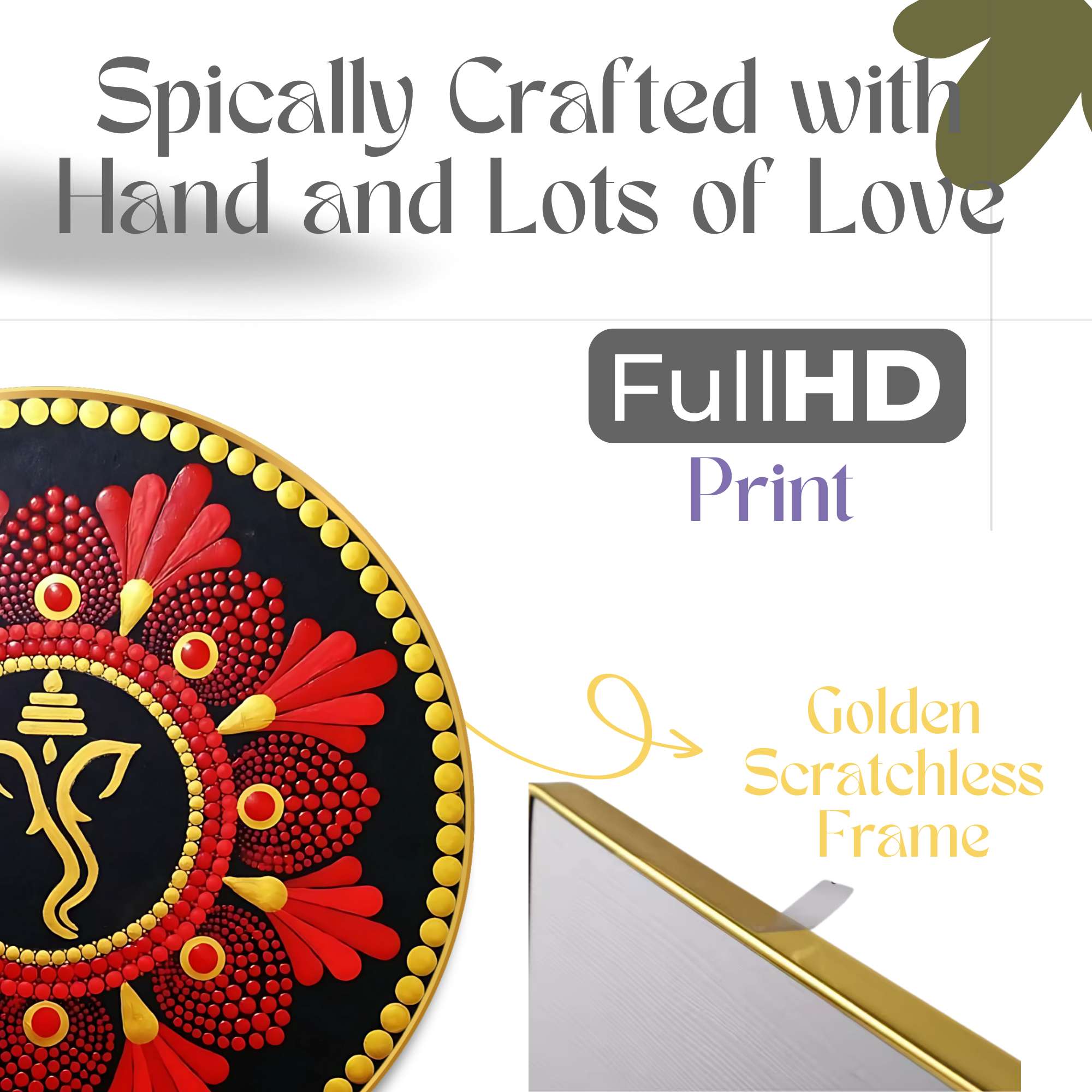 Round Wall Painting - Image 2